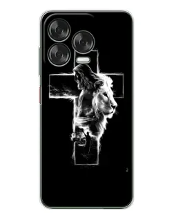 Чохол для ZTE Nubia V70 Design з картинкою «Сяючий хрест Jesus»