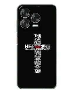 Чохол для ZTE Nubia V70 Design з картинкою «Текстовий хрест»