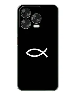 Чохол для ZTE Nubia V70 Design з картинкою «Символ риби Jesus»