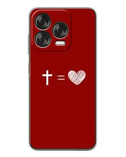 Чохол для ZTE Nubia V70 Design з картинкою «Рівняння любові»