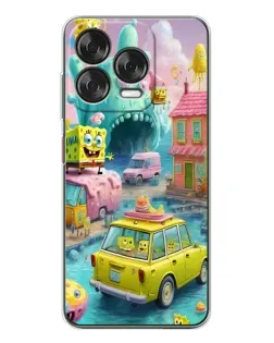 Чохол для ZTE Nubia V70 Design з картинкою «Монстр-трак пригоди»