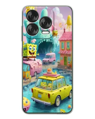 Чохол для ZTE Nubia V70 Design з картинкою «Монстр-трак пригоди»