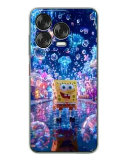Чохол для ZTE Nubia V70 Design з картинкою «Неоновий океан»