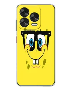 Чохол для ZTE Nubia V70 Design з картинкою «Мінімалістичний Спанч Боб»