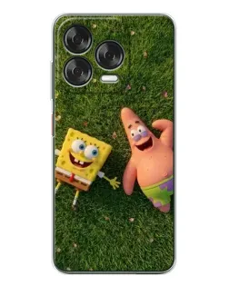 Чохол для ZTE Nubia V70 Design з картинкою «Друзі на галявині»