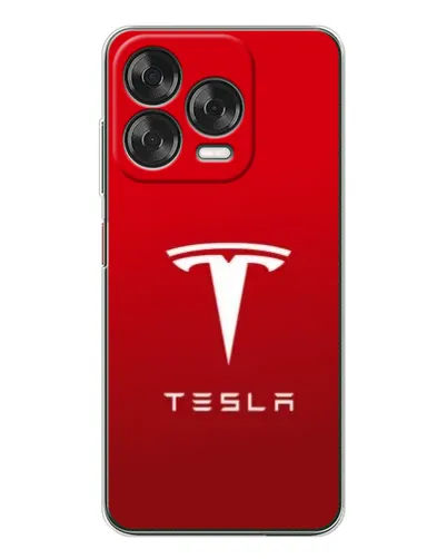 Чехол для ZTE Nubia V70 Design с картинкой «Tesla Red Classic»