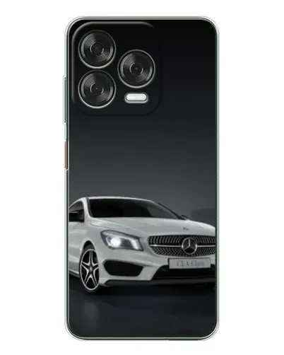 Чехол для ZTE Nubia V70 Design с картинкой «Mercedes AMG GT Silver»