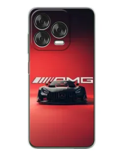 Чехол для ZTE Nubia V70 Design с картинкой «Mercedes AMG — красная линия»