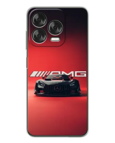 Чехол для ZTE Nubia V70 Design с картинкой «Mercedes AMG — красная линия»