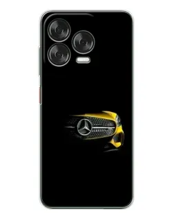 Чехол для ZTE Nubia V70 Design с картинкой «Mercedes — ретро стиль»