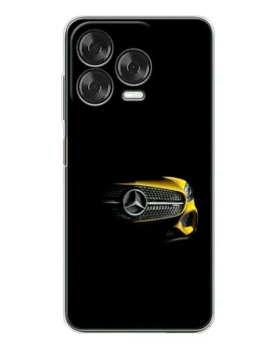 Чехол для ZTE Nubia V70 Design с картинкой «Mercedes — ретро стиль»