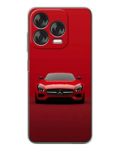 Чехол для ZTE Nubia V70 Design с картинкой «Красный Mercedes AMG»