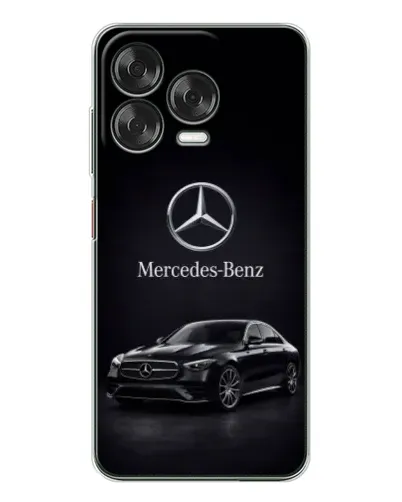 Чехол для ZTE Nubia V70 Design с картинкой «Mercedes — решетка радиатора»