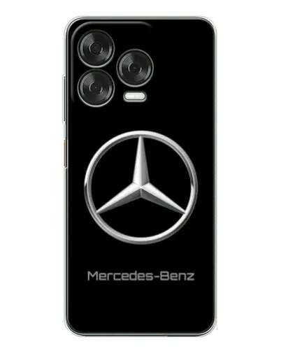 Чехол для ZTE Nubia V70 Design с картинкой «Mercedes Silver Logo»