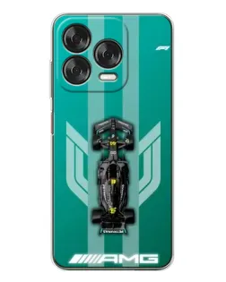 Чехол для ZTE Nubia V70 Design с картинкой «Mercedes AMG Petronas»