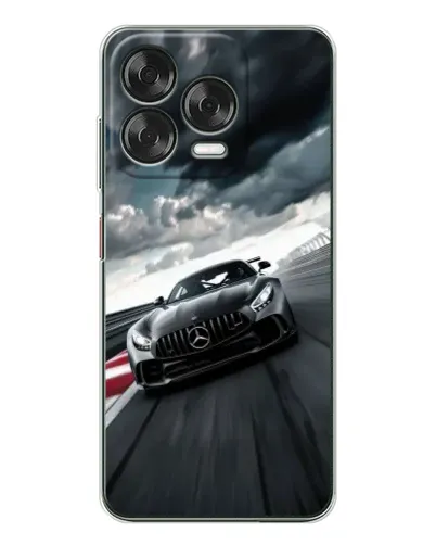 Чехол для ZTE Nubia V70 Design с картинкой «Гоночный Mercedes AMG»
