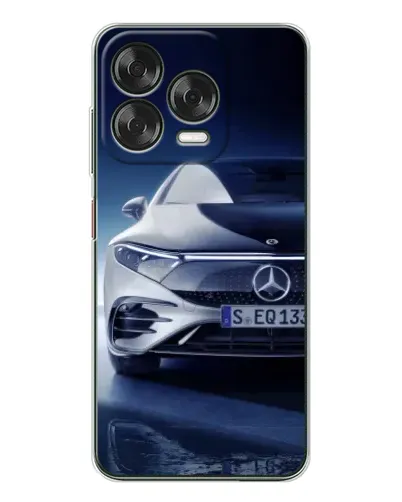 Чехол для ZTE Nubia V70 Design с картинкой «Mercedes EQ — будущее»