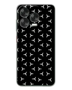 Чохол для ZTE Nubia V70 Design з картинкою «Mercedes паттерн зірок»