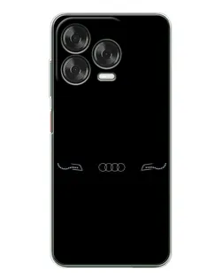 Чехол для ZTE Nubia V70 Design с картинкой «Audi — световой подпись» Чехол для ZTE Nubia V70 Design с картинкой «Audi — световой подпись»