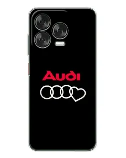 Чехол для ZTE Nubia V70 Design с картинкой «Логотип Audi Heart» Чехол для ZTE Nubia V70 Design с картинкой «Логотип Audi Heart»