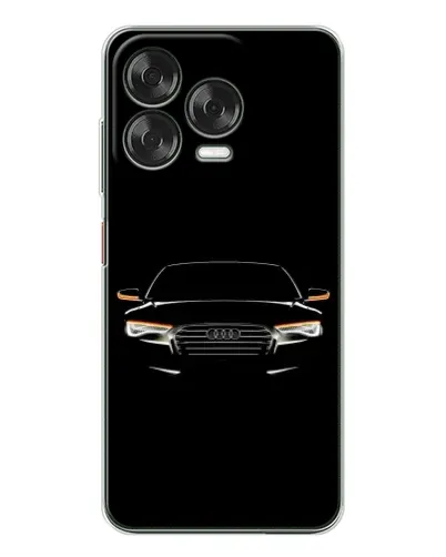 Чехол для ZTE Nubia V70 Design с картинкой «Audi — ночной контур»