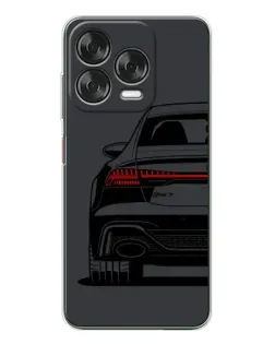 Чехол для ZTE Nubia V70 Design с картинкой «Задняя часть Audi — арт»
