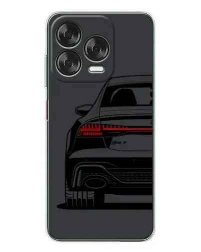 Чехол для ZTE Nubia V70 Design с картинкой «Задняя часть Audi — арт»