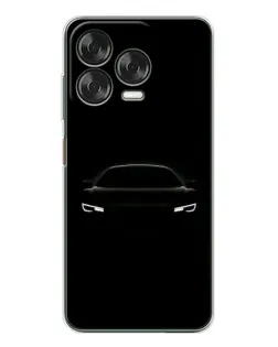 Чехол для ZTE Nubia V70 Design с картинкой «Взгляд Audi в темноте»
