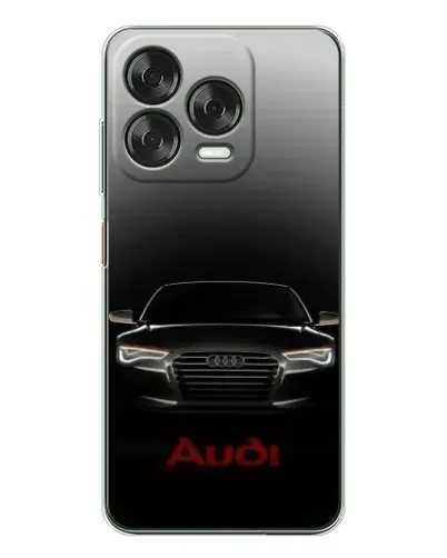 Чехол для ZTE Nubia V70 Design с картинкой «Audi — градиентный контур»