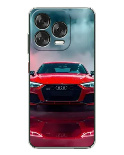 Чехол для ZTE Nubia V70 Design с картинкой «Audi RS — красный стиль»
