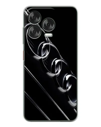 Чехол для ZTE Nubia V70 Design с картинкой «Audi — абстрактные кольца»