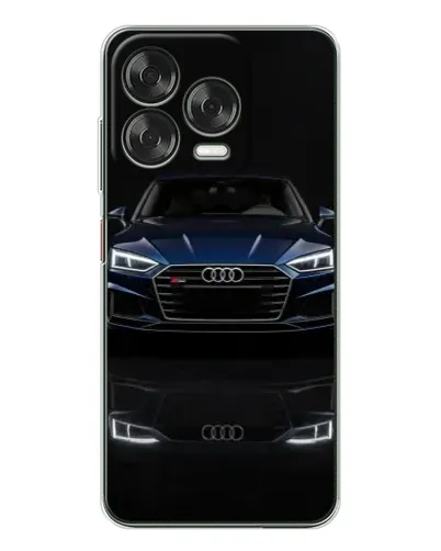 Чехол для ZTE Nubia V70 Design с картинкой «Audi — ночное отражение»
