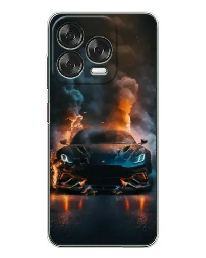 Чехол для ZTE Nubia V70 Design с картинкой «Lamborghini дымная эстетика» Чехол для ZTE Nubia V70 Design с картинкой «Lamborghini дымная эстетика»