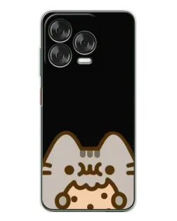 Чохол для ZTE Nubia V70 Design з картинкою «Пушин на чорному»
