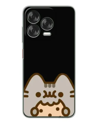 Чохол для ZTE Nubia V70 Design з картинкою «Пушин на чорному»