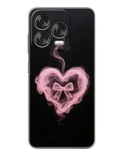 Чехол для ZTE Nubia V70 Design с картинкой «Дымчатое сердце»
