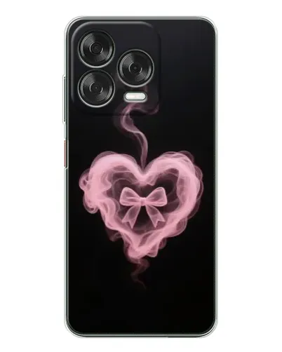 Чехол для ZTE Nubia V70 Design с картинкой «Дымчатое сердце»