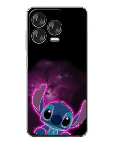Чехол для ZTE Nubia V70 Design с картинкой «Неоновый Stitch»