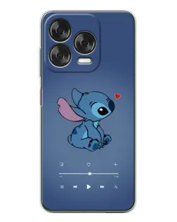 Чехол для ZTE Nubia V70 Design с картинкой «Музыкальный Stitch»