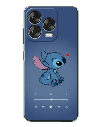 Чехол для ZTE Nubia V70 Design с картинкой «Музыкальный Stitch»