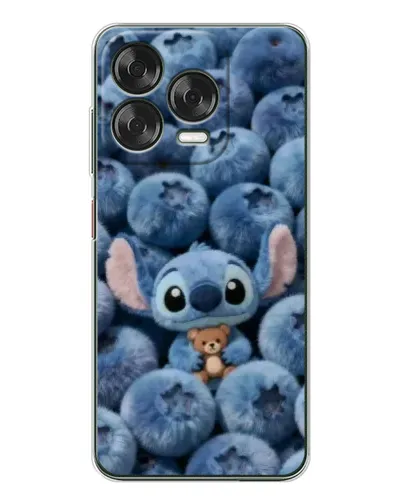 Чехол для ZTE Nubia V70 Design с картинкой «Стич и голубика»