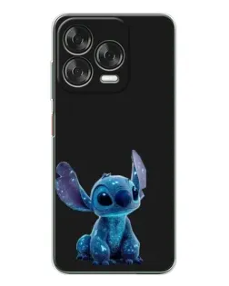 Чехол для ZTE Nubia V70 Design с картинкой «Стич на черном»