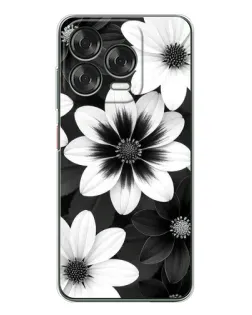 Чехол для ZTE Nubia V70 Design с картинкой «Монохромные астры» Чехол для ZTE Nubia V70 Design с картинкой «Монохромные астры»
