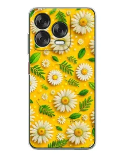 Чехол для ZTE Nubia V70 Design с картинкой «Ромашковое солнце» Чехол для ZTE Nubia V70 Design с картинкой «Ромашковое солнце»