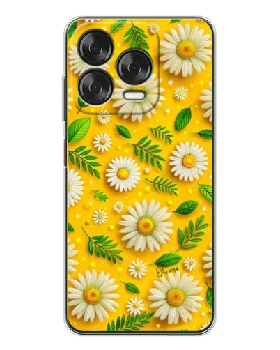 Чехол для ZTE Nubia V70 Design с картинкой «Ромашковое солнце»