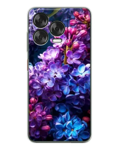 Чехол для ZTE Nubia V70 Design с картинкой «Сиреневый цвет»