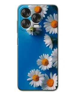 Чехол для ZTE Nubia V70 Design с картинкой «Белоснежные маргаритки» Чехол для ZTE Nubia V70 Design с картинкой «Белоснежные маргаритки»