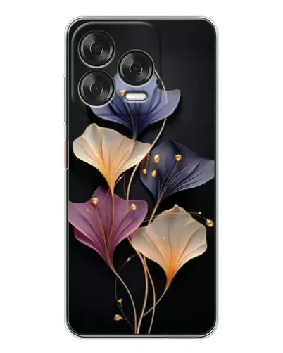 Чехол для ZTE Nubia V70 Design с картинкой «Лиловые цветы грации»