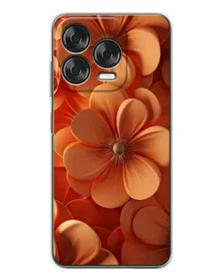 Чехол для ZTE Nubia V70 Design с картинкой «Оранжевый макро цветок» Чехол для ZTE Nubia V70 Design с картинкой «Оранжевый макро цветок»