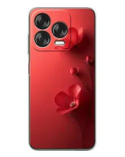 Чехол для ZTE Nubia V70 Design с картинкой «Маковые соцветия» Чехол для ZTE Nubia V70 Design с картинкой «Маковые соцветия»